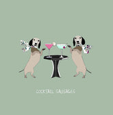 Sally Scaffardi - Cocktail Sausages Card